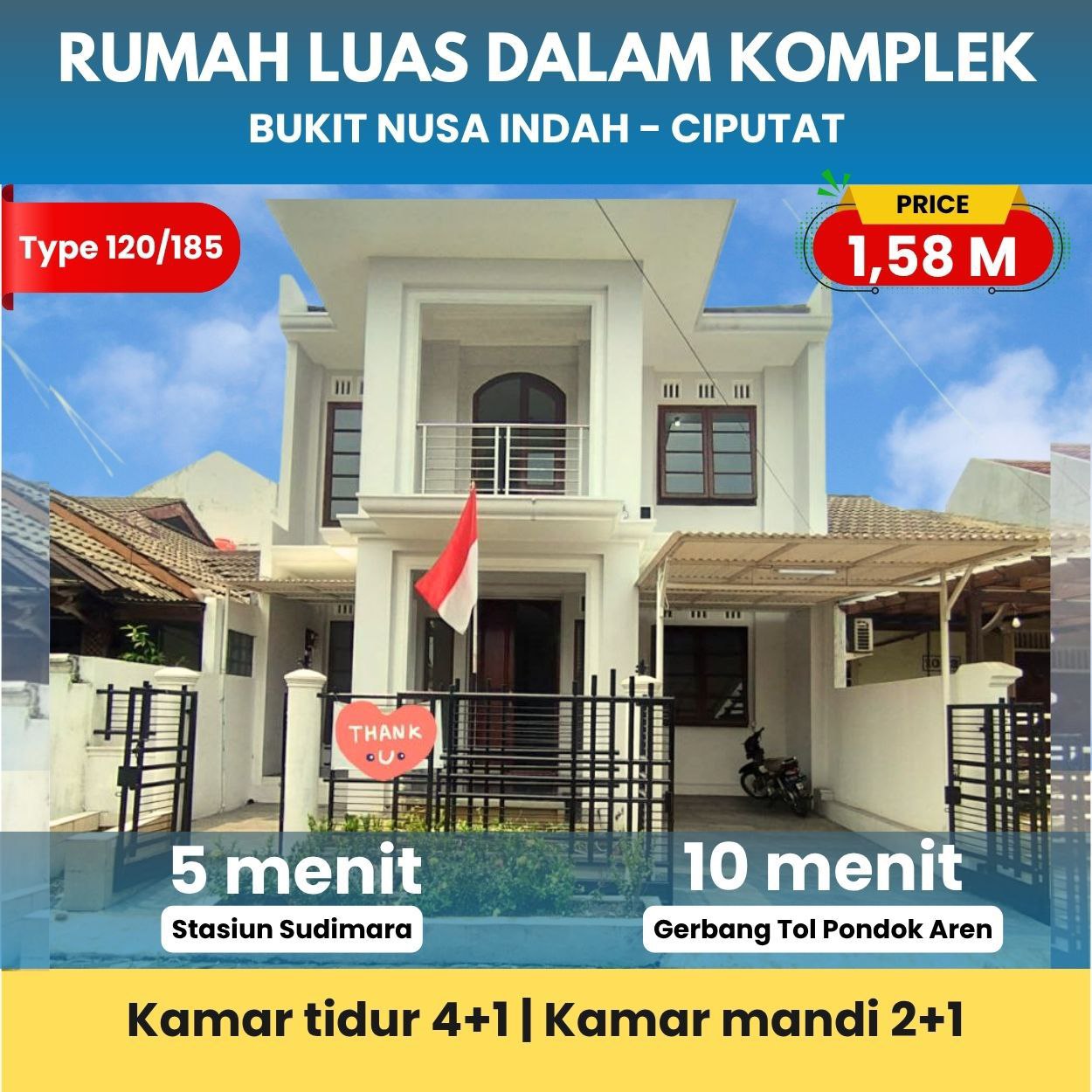 Rumah Bukit Nusa Indah